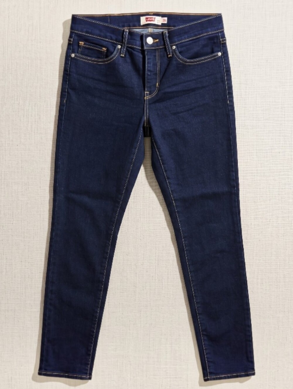 Levi's 311 Shaping Skinny Jeans Women Size 28 Dark Wash Stretch Inseam 28"